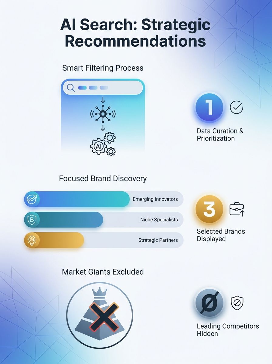 Top Brands Absent from AI Search Results Despite Strong Traditional Rankings