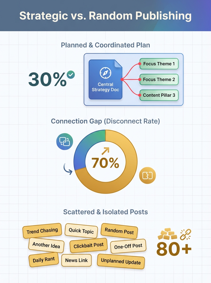 The Content Plan Audit: How to Reverse-Engineer Your Strategy from Random Publishing